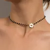 Collane con ciondolo Lost Lady Fashion Double Layer Pearl Chain Collana da donna Stesso regalo di compleanno Gioielli in lega all'ingrossoPendant Godl22