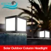 Appliques murales solaires colonne phare LED cour lumière extérieure étanche paysage lampe jardin décoration rue Villa
