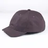 Fashion Short Brim Dad Hat Solid Color Justerable Hip Hop Unisex Casual Soft Top Korean Version Snapback Baseball Cap