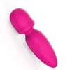 Mini potente Wand Magic Av Vibrator Sexy Toys for Woman Clitoris Stimulator Massager USB NOTO ALLOGGIO RICATUABILE