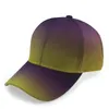 Chapeaux de fête Chapeau dégradé coloré 5 Styles personnalité Casquette de baseball réglable chapeau de soleil adulte Europe et Amérique