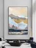 Красочная современная абстрактная пейзажа масляная живопись 100% ручной роспись новая мода холст искусство домашнее декор стены для гостиной 619