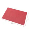 PVC Placemats Woven Vinyl Table Mats Heat-Resistant Stain Resistant Anti-Skid Washable Kitchen Decorations