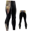 Men's Pants High Qualit Fashion Mens Compression 3D Print Quick Dry Skinny Leggings Tights Fitness MMA Stitching TouserMen's Drak22