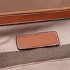 Borsa a secchiello in tela Borse scozzesi Borsa tote Manico in pelle Tracolla lunga staccabile Borsa a mano Ashby Tasca rimovibile con zip Due pezzi 222W