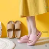 Slippers Women Men Summer Fashion Slide Sandals Beach High Heels Shower Thick Soft Sole Ladies Boys Girls Bathroom Shoes 220329