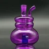 Glas mini bong rökning set vattenpipa vatten rör olje brännare dab riggar percolator tjock pyrex bong