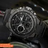 SANDA Sport zegarki męskie 2021 Wojskowy wodoodporna Waterproof Watch Dual wyświetlacz Auto Data Męskie Digital WristWatches ELOJ9215214