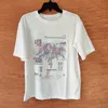 Anime graphique t-shirt été manches fendues t-shirt Femme E haut pour fille Mujer MINGLIUSILI Alt vêtements esthétique 220521