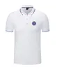 New York City FC Herr- och kvinnors polo-skjorta Silkbrokad Kort ärm Sports Lapel T-shirt-logotyp kan anpassas