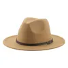 Boinas sombreros de sombrero de sombrero para mujeres Babs de fieltro Band de cinturón sólido Casual de lujo Blanco Blanco Fedora Capeea