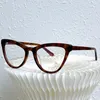 Oficjalna strona internetowa Nowe męskie damskie luksusowe okulary przeciwsłoneczne SPR01VS moda prosta kota oka rama swobodna codzienna wszechstronna jakość z oryginalnym pudełkiem