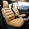 Car Seat Covers Warm Plush Cloth Cushion For Autumn Winter 206 Lada Vesta Punto SX 2001 B6 KiaCar CoversCar