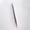 Aluminiumlegering Permanent Makeup Eyebrow Microblading Pen Machine 3D Tattoo Manual Doube Head Pen258U1191516