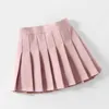 School Mundur Girls spódnice spódnice plisowane spódnica solidne ubrania dziecięce dziecko nastolatek dla dzieci dna 6 8 10 125701075