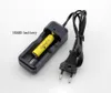 HG 105LI Universal Charger dla 18650 18350 26650 14500 ładowarki z 2 zatokami z portem ładującym z UE US Plug