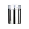 Storage Bottles & Jars Stainless Steel Handheld Empty Loose Powder Pot With Sieve Mesh Makeup Jar Sifter Container Professional Tool A97863