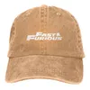 Bérets Fast and Furious Baseball Cap Cowboy Hat a culminé des chapeaux bebop hommes femmes 2198744