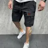 202 summer Mens Shorts Fitness Cotton Casual Drawstring Short Pants High Quality Men s Multi pocket Sports 220621