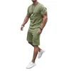 Herr t-shirts varumärke tracksuit män t shirt strand shorts set sommar sportkläder jogging byxor t-shirt streetwear harajuku toppar tshirt hommeme