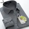 Shan Bao 6xl 7xl 8xl 9xl 10xl Men's Professional Camisa de Mangas Longa Negócios Casual Tamanho Grande Loose Cor Sólida 220322