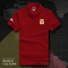 Polos Polos Kingdom of Belgium Bel Shirts Men Białe marki z krótkim rękawem wydrukowane na country 2022 Cotton Nation Emblem Modne mody