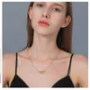 Infinity Symbool Love hanglagige ketting voor vrouwen verjaardag sieraden geschenken klassieke verstelbare kristallen hart ketting