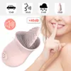 Chupar la lengua Vibrador femenino Clítoris Pezón Succionador Juguete sexy Estimulador del clítoris Lamiendo el coño oral sexy para mujeres Pareja adulta Artículos de belleza