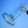Ship By Sea 8 Inch Mobius Sidecar Hookahs Matrix Percolator Barrel Perc Glass Bongs 18mm Oil Dab Rigs Pyrex Thick 5mm Glass Water Pipes With Bowl Logo