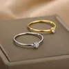 Cluster ringen zirkon hart voor vrouwen roestvrij staal minimalistische liefde vingerring 2022 mode dunne sierlijke bruiloft cadeauscluster