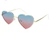 Mädchen Jungen Sonnenbrillen Kinder Gradient Liebe Herz Brille Valentinstag Accessoires Kinder UV 400 Schutz Sonnenschutz Q7518