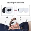 Masajeador de ojos eléctrico inteligente, dispositivo de masaje antiarrugas, gafas de terapia de compresión para ojos cansados, música Bluetooth 2106109582845