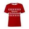 Men's T-Shirts Christmas Tshirts Print Women Casual Long Sleeve O-neck Tops T Shirt Men Kid