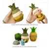 Tyry Hu Silikon Build Block Teether BPA Darmowe jabłkowe gruszki soft edukacyjne Montessori S Prezenty dla niemowląt 220715