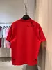 T-shirts Plus pour hommes Polos Col rond brodé et imprimé vêtements d'été de style polaire avec street pur coton wf3d