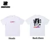 Undefeated Good Qaulity Summer Mens Designer T Shirt Tees 100% Cotton Print Moda Casual Casais Mangas Curtas Tee Men T-Shirt