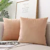 Cushion/Decorative Pillow 30cm 50cmThrow Pillows Velvet Luxury Sofa Decorative CushionsCover Living Room Home Decor Pillowcase Modern Throw