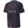 2022 Nova Temporada F1 Camiseta Fórmula 1 Equipe Personalizada Motorsport Summer Workwear