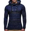 Men's Hoodies Men's & Sweatshirts Men's Hoodie Winter Warm Hooded Knitted Fashion Pullovers Sweatshirt Male Casual Brand Clothing