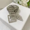 Ketten Schmuck Mode Hochzeitsfeier Gürtelstil Crystal Diamond Frau Halskette Armkette