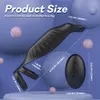 남성 음경 반지 용 진동기 음낭 지연 사정 진동 반지 재사용 가능한 슬리브 남성 자위기 뷰티 아이템을위한 섹시한 장난감