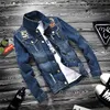 ZOGAA Otoño Juventud Jeans Chaqueta Hombres Agujeros Casuales Cuello vuelto Chaqueta delgada coreana Vaquero Hip Hop Streetwear Chaqueta de mezclilla T200117