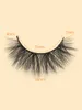 8 pairs Naturalne Długie Fałszywe Rzęsy Faux 3D Mink Eyelash Miękkie Wygodne Curl Lashes Extension Makeup