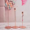 3PCS Set Metal Candle Holders Weeding Dinner Table Decorations Candlestick