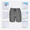 Shorts masculinos de verão masculino de algodão casual calma de banho de banho esportivo ginásios esportivos de calça curta