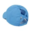 At kuyruğu Kapakları Açık Hava Spor Yaz Beyzbol Kapakları Güneşlik Nefes Alabaç Şapkalar Hızlı Kuru Koşu Net Tepeli Capquette Moda Vintage Washed Pamuk Headgear B8231