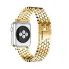 Luxe visschaal polsbandband armband voor Apple Watch Series 7 6 5 4 3 2 SE Iwatch 40mm 41 mm 45 mm