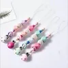 holders newborn pacifier clips prevent falling infant cartoon gutta clips for baby feeding