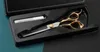 Ciseaux à cheveux Soins Outils de coiffage Produits Allemagne Jaguar 17cm Coupe / Amincissement 9Cr 62Hrc Dureté Golden And Sier Handle With Retail G