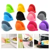 14 color High temperature resistant Oven Mitts thickened Silicone hand clips Microwave oven oven air fryer silica gel anti scalding clip T9I001946